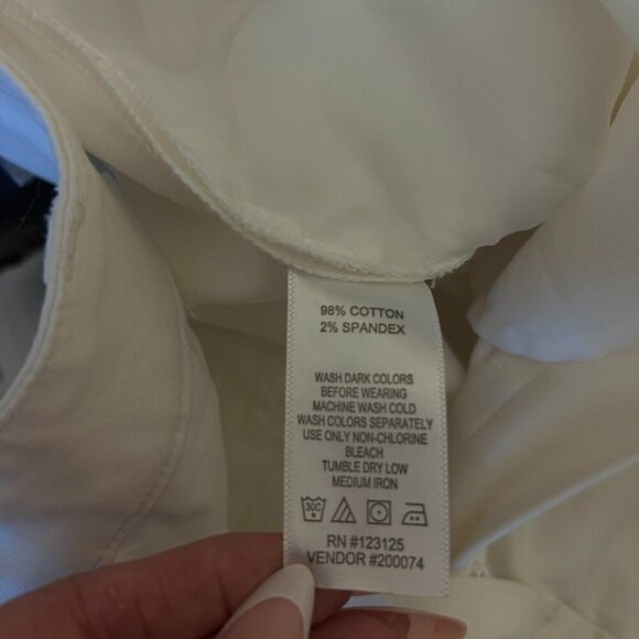Chadwick's of Boston White Pants Size 18W NWOT - Picture 5 of 5
